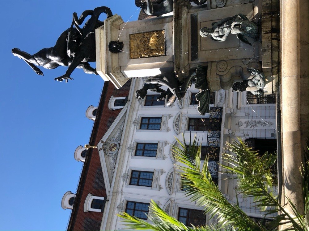 Hercules Fountain in Augsburg